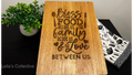 Personalized Rubberwood Cutting Board